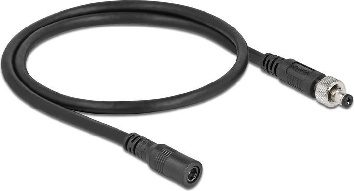 Produktbild Delock DC Verlängerungskabel 5,5 x 2,1 mm Stecker zu Buchse verschraubbar (0.50 m)