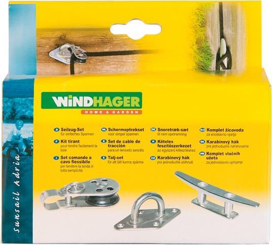 Actual product image Windhager Rope pull set for awnings (4.5 x 17.5 x 15 cm)