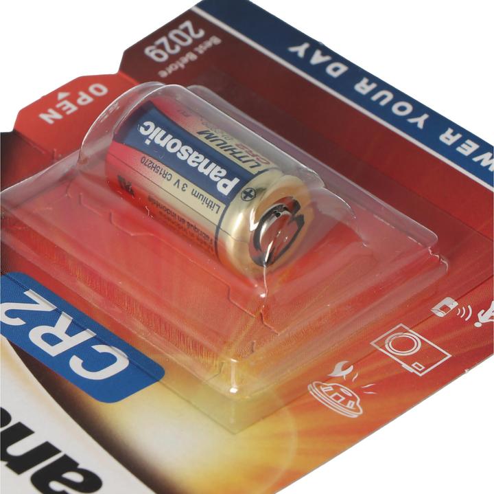 Actual product image Panasonic 2 batteries suitable for Evva Airkey for indoor cylinders (2 pcs., Device specific, 850 mAh)