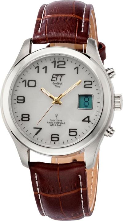 Immagine prodotto Conrad Components Orologio da uomo Eco Tech Solar Radio (Orologio digitale, Orologio da polso analogico, 39 mm)
