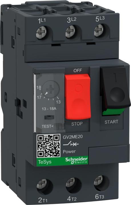 Produktbild Schneider Electric Motorschutzschalter GV2ME20 13-18A