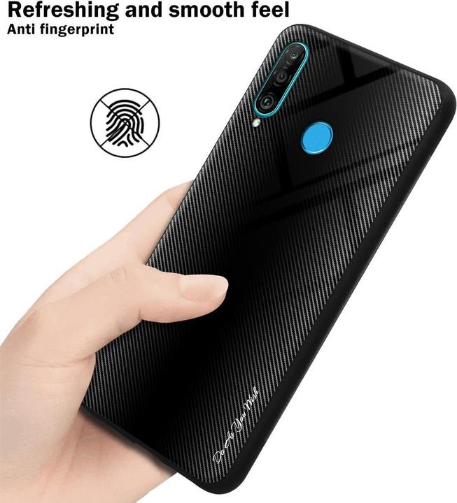 Immagine prodotto Cadorabo Copertura di vetro a strisce in TPU (Huawei P30 Lite)