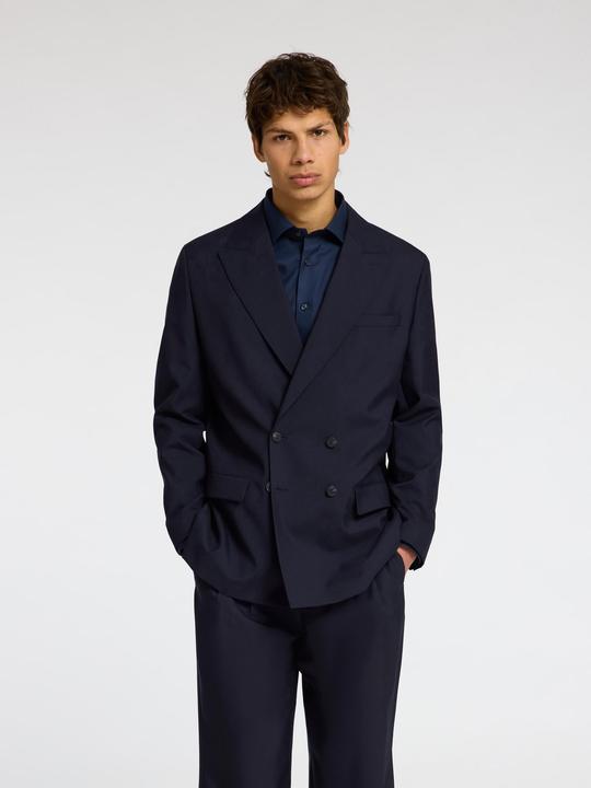 Produktbild Selected Homme 100% Woll Zweireihiger Blazer (52)
