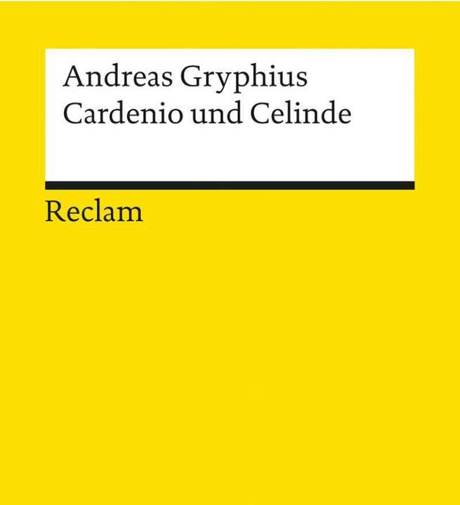 Immagine prodotto Cardenio und Celinde oder Unglücklich Verliebte. (Tedesco, Andreas Grifio, 1986)