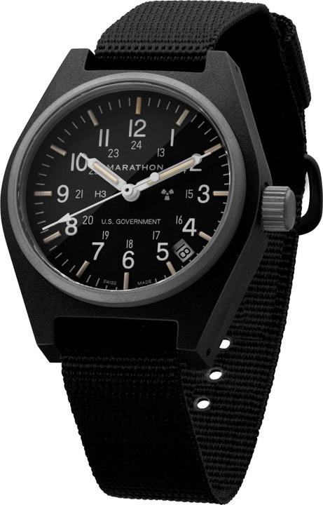 Actual product image Marathon General Purpose (GPQ) (Analogue wristwatch, Swiss made, 34 mm)