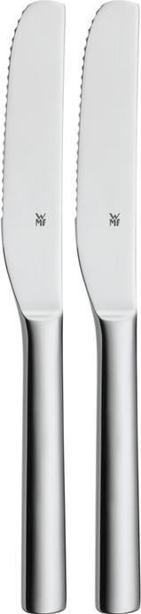 Produktbild WMF Frühstücksmesser Brunchmesser Set 2tlg Wellenschliff Nuova Edelstahl poliert (2 Stück, Messer)