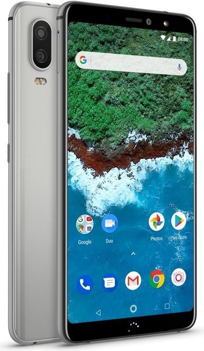 Produktbild BQ Aquaris X2 Pro (128 GB, Deep Silver, 5.65", Hybrid Dual SIM, 12 Mpx, 4G)