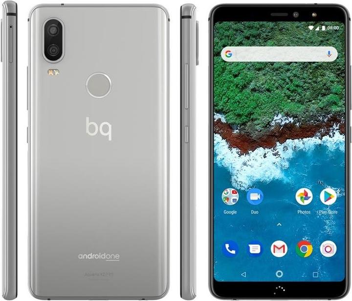 Produktbild BQ Aquaris X2 Pro (128 GB, Deep Silver, 5.65", Hybrid Dual SIM, 12 Mpx, 4G)