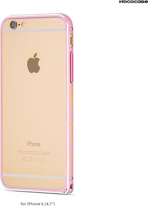 Actual product image Hoco Apple iPhone 6 / 6S Good fortune bumper HI-T027 pink (Apple iPhone 6)
