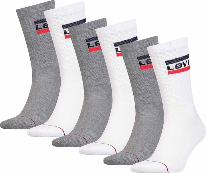Immagine prodotto Levis Calzini sportivi (confezione da 6, 43 - 46)
