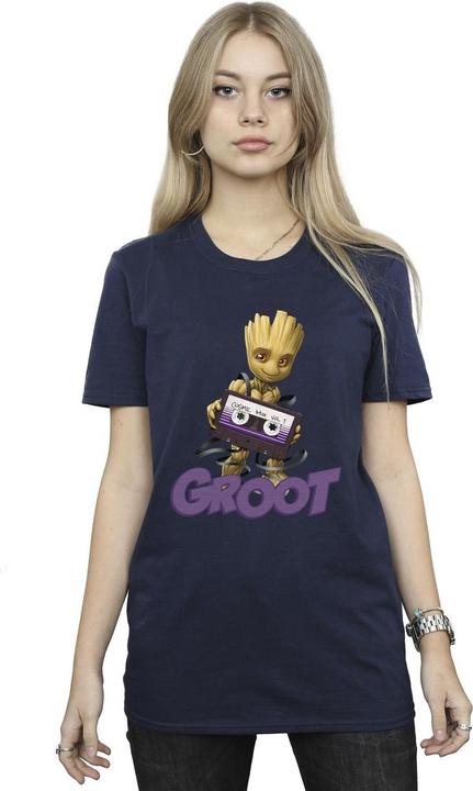Image du produit Guardians of the Galaxy - T-shirt GROOT CASETTE - Femme (S)
