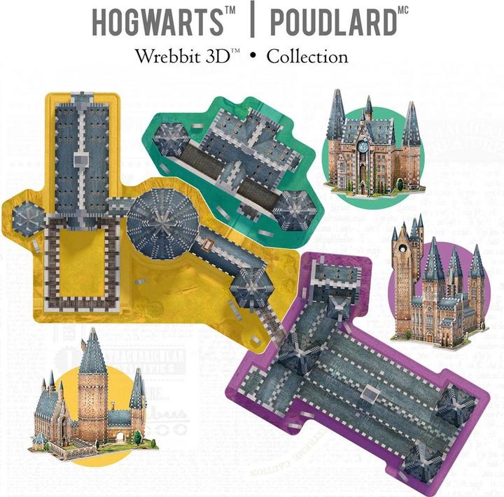 Produktbild Wrebbit 3D Harry Potter: Hogwarts Clock Tower (420 Teile)