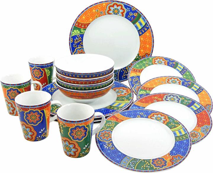 Produktbild CreaTable Crazy Boho (16 Stück)