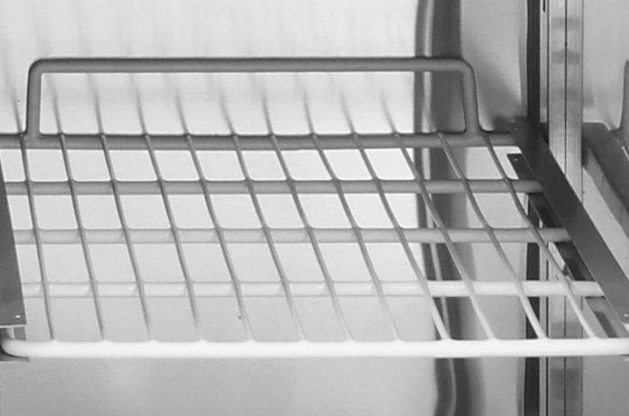 Actual product image Hendi Refrigerated counter 2 doors -2/+8 gr 900x700x850 mm