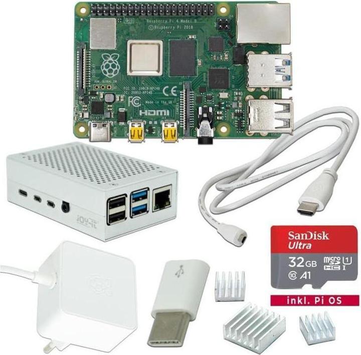 Raspberry Pi EB66823 - 4 2GB Standard Bundle weiss