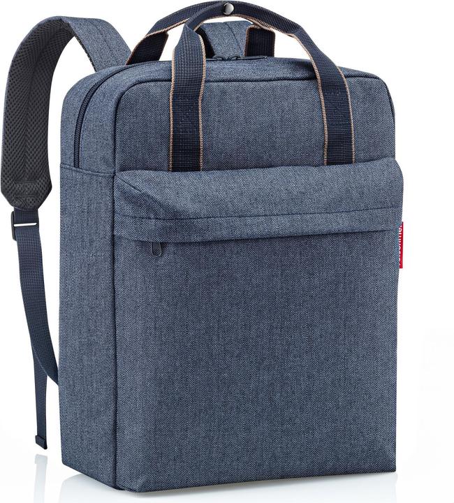 Image du produit reisenthel Sac à dos Allday M Herringbone Dark Blue (15 l)