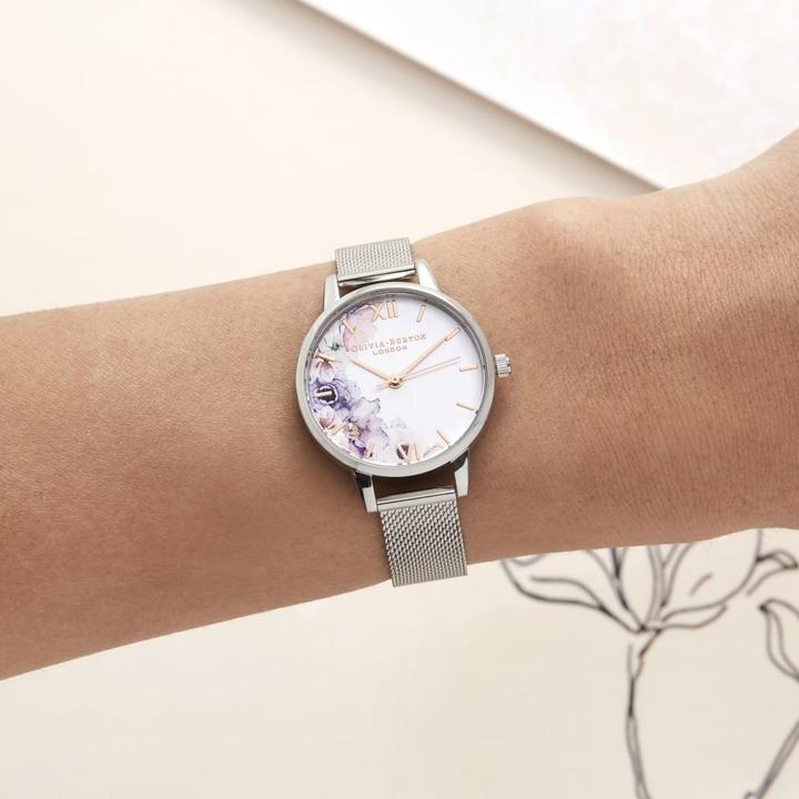 Image du produit Olivia Burton Fleurs en aquarelle (Montre analogique, 30 mm)