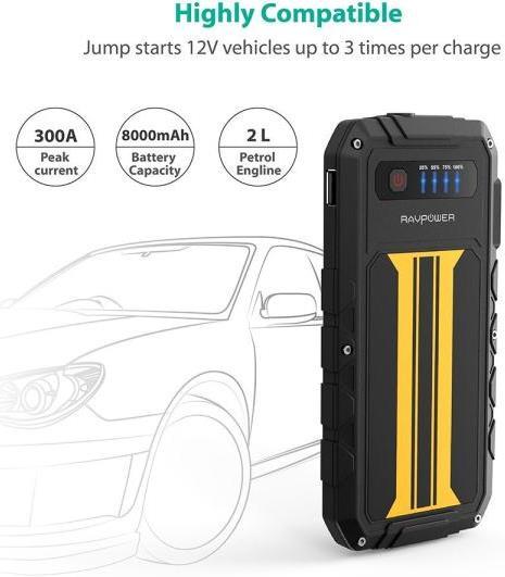 Produktbild RAVPower RP-PB007 Car Jump Starter (8000 mAh)