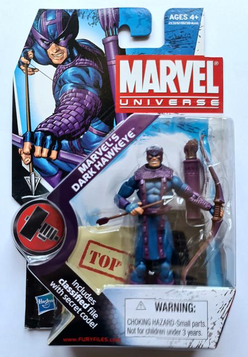 Actual product image Hasbro Marvel Universe - Marvel's Dark Hawkeye Action Figure Series 2/031 (2010)