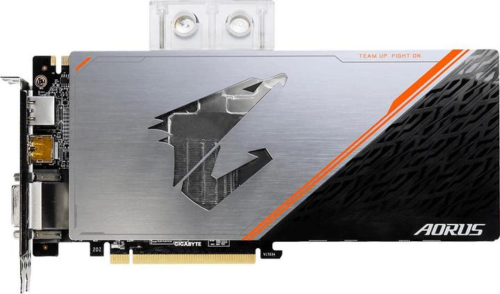 Image du produit Gigabyte GeForce GTX 1080 Ti Waterforce WB Xtreme Aorus (11 Go)