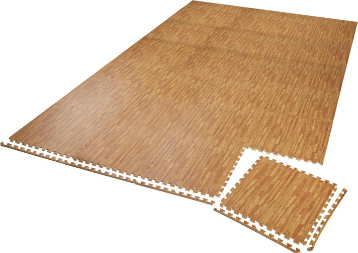 Actual product image tectake Gym mats - interlocking set of 24 (362 x 246 cm)