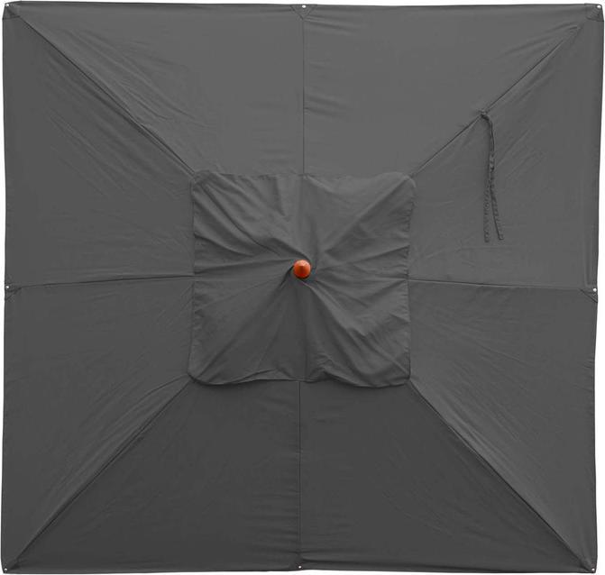 Produktbild Mendler Bezug für Gastronomie Holz-Sonnenschirm, Sonnenschirmbezug Ersatzbezug, eckig 4x4m Polyester 3kg - a (4 m)