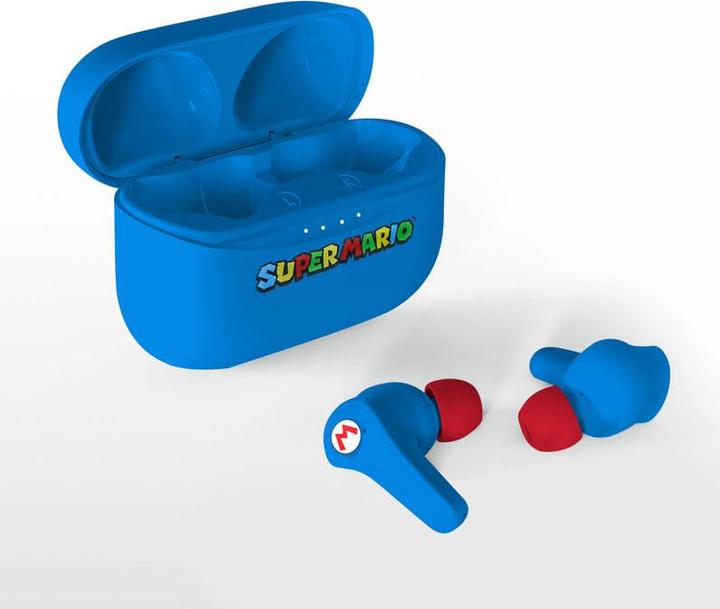 Actual product image GED Cuffie Earpods - OTL - Super Mario (Blue)