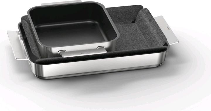 Actual product image Bosch Hausgeräte Cookware set, HEZ9FF030 (Pan set + pot set, Stainless steel)