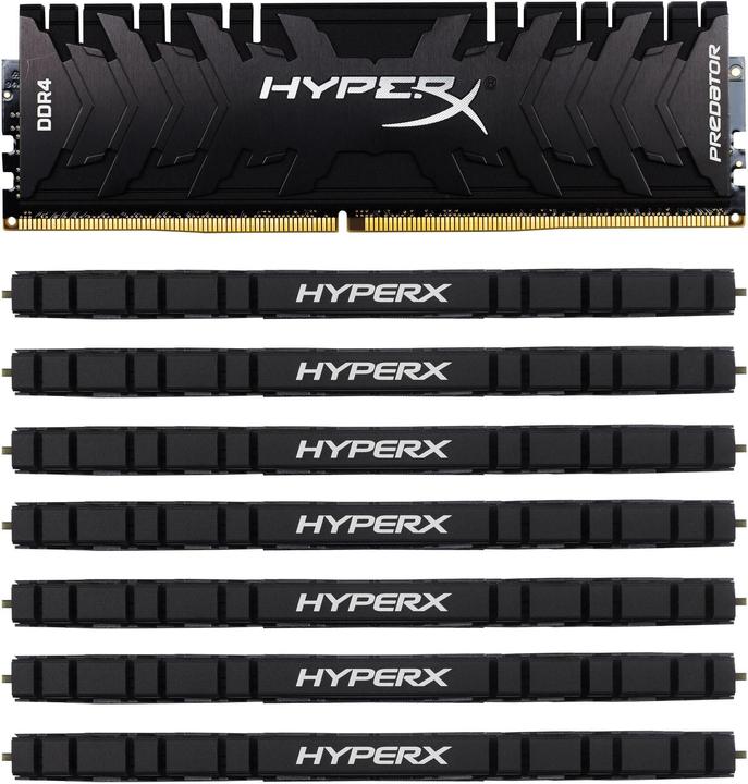HyperX Predator (8 x 16GB, 3000 MHz, DDR4-RAM, DIMM)