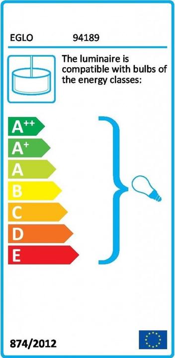 Energy Label EGLO Tarbes (E27)