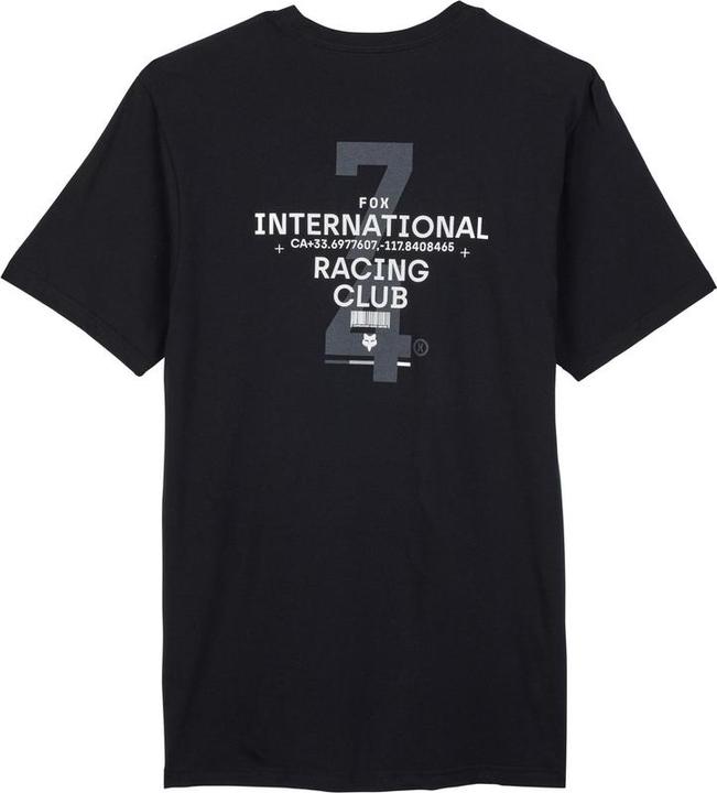 Produktbild Fox Tee 24 Numerical Prem Ss Blk (M)