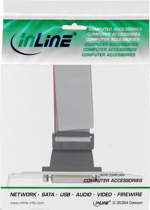 Actual product image InLine Slot bracket parallel