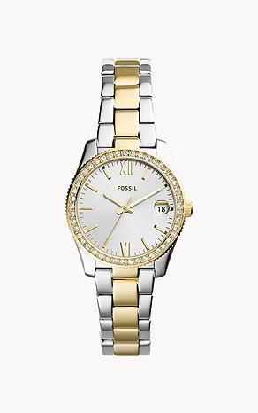 Actual product image Fossil Scarlette Mini (Analogue wristwatch, 32 mm)