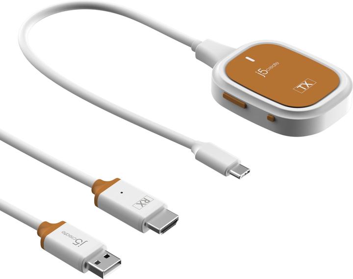 Produktbild j5Create Screencast Fhd USB-C Wireless (15 m, HDMI 1.3c)
