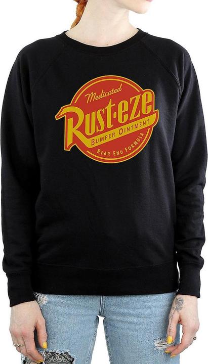 Cars Womens/Ladies Rust-Eze Logo Sweatshirt