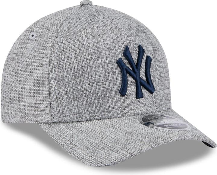 New Era 9Forty M-Crown Cap - Weave New York Yankees Grau