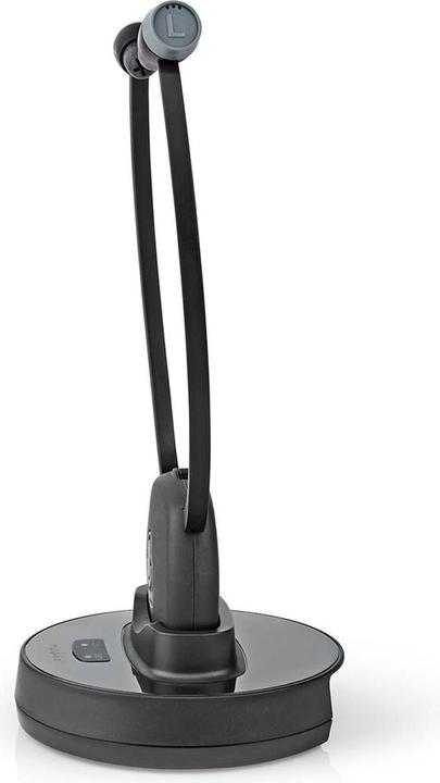 Produktbild Nedis HPRF021BK Wireless-TV-Kopfhörer RF Im Ohr max. Batteriespielzeit: 7 hrs 25 m Digital Audio La (7 h, Kabelgebunden)