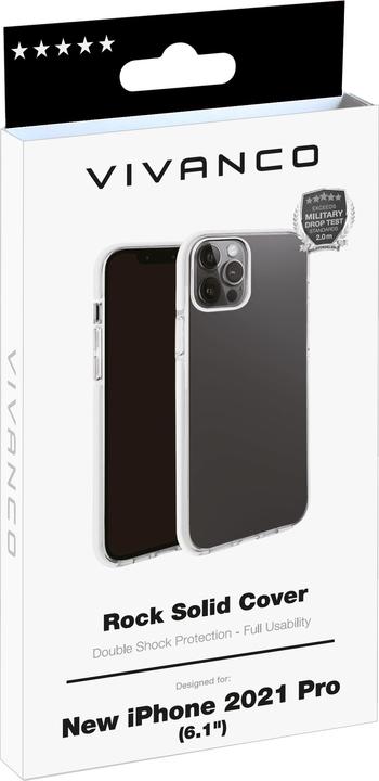Image du produit Vivanco Rock Solid Housse de protection pour téléphone portable 15,5 cm (6.1" ) Cover Noir