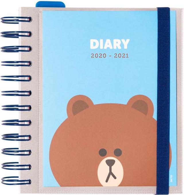Produktbild Line Friends Kalender 2020 (Harter Einband, Deutsch, Spanisch, Französisch, Italienisch, Englisch)
