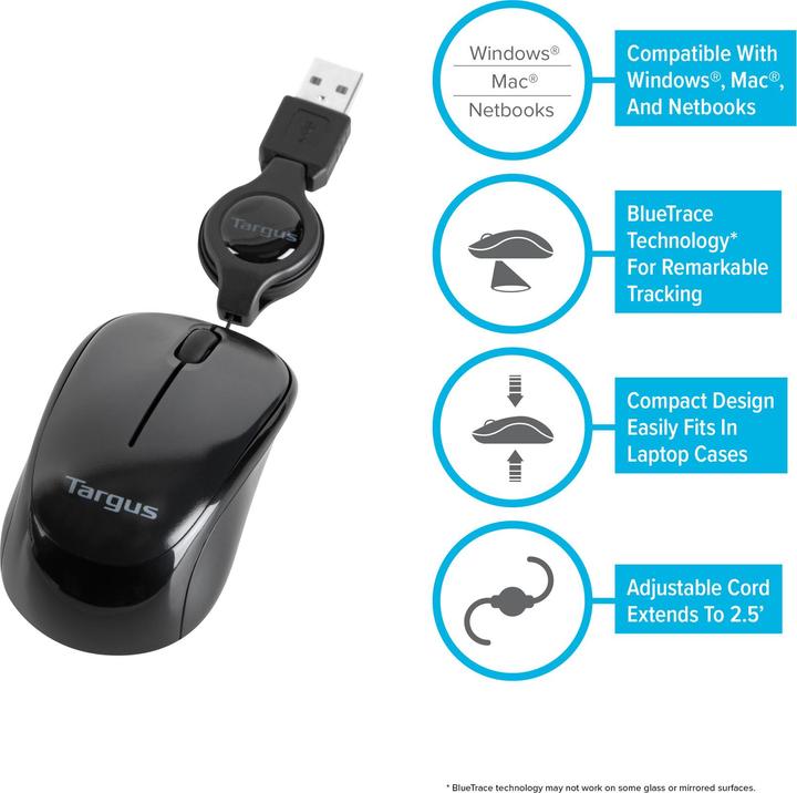 Actual product image Targus Compact Blue Trace (Cable)