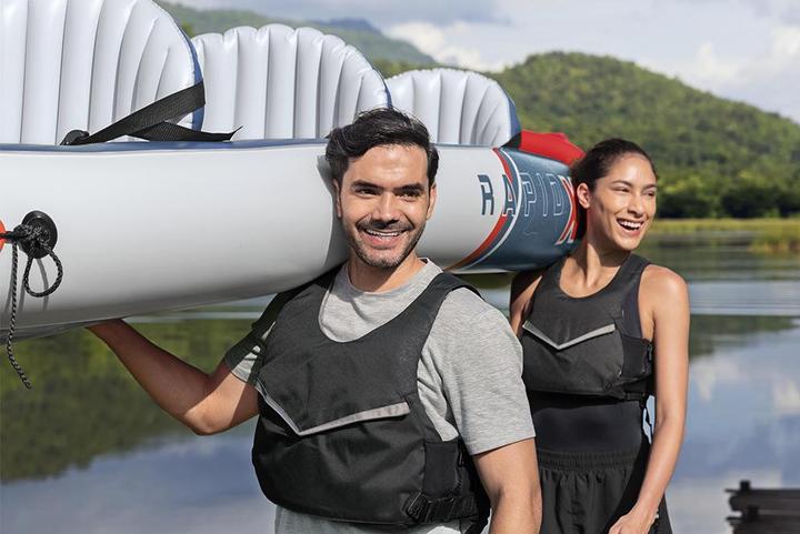 Image du produit Bestway Hydro Force Kit kayak gonflable 3 person nes Rapid X3 3,81 m (3 pers.)