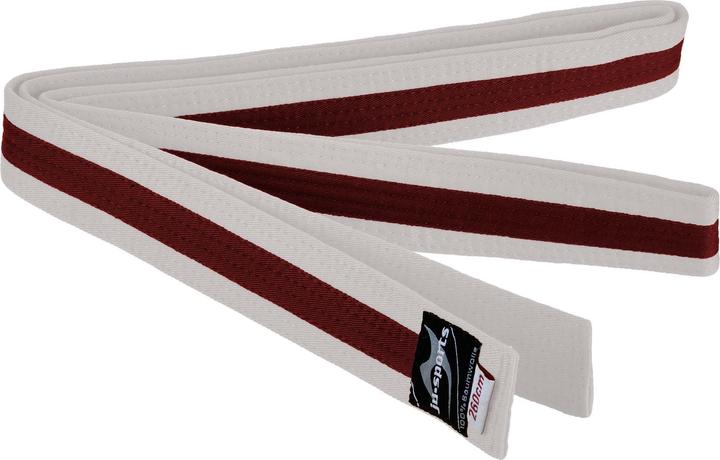 Produktbild Ju-Sports Budogürtel weiss/braun/weiss
