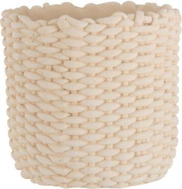 Immagine prodotto J-Line Vaso da fiori Simeon 28,5 cm - Ecru (30.50 cm)