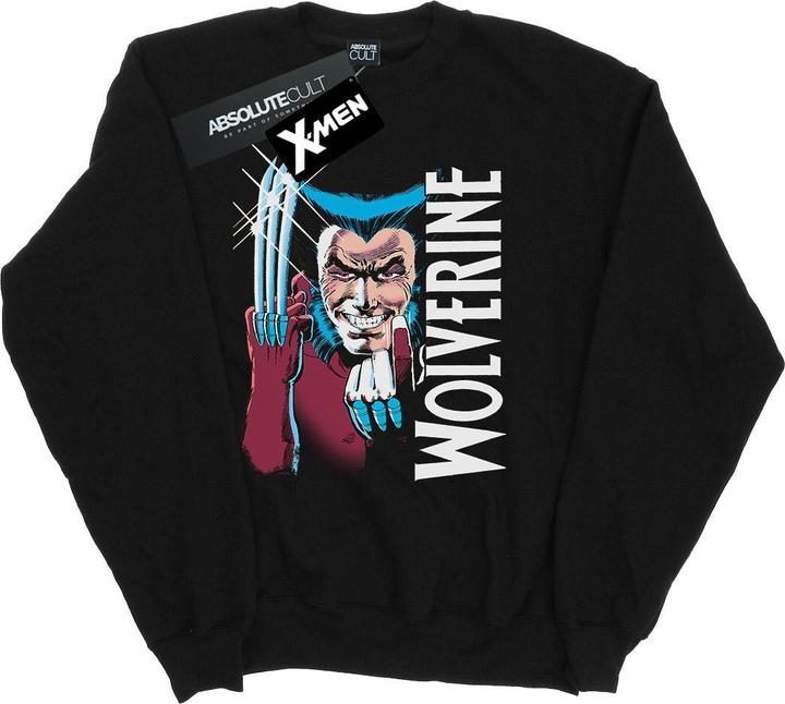 Actual product image Womens/Ladies X-Men Wolverine Come Here Sweatshirt (L)