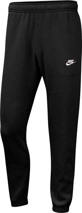 Nike Mens Sportswear Club Fleece Sweatpants, Black/Black/White, XL (XL)