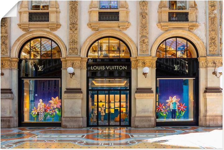 Produktbild Artland Schaufenster Luxusgeschäft LOUIS VUITTON U4TJ (90 x 60 cm)