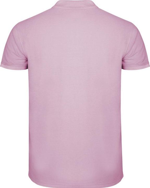 Actual product image Alpinia Mens Star Short-Sleeved Polo Shirt (S)