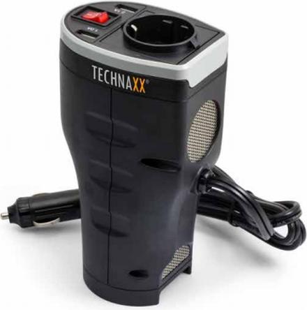 Actual product image Technaxx TE13 Automotive voltage converter