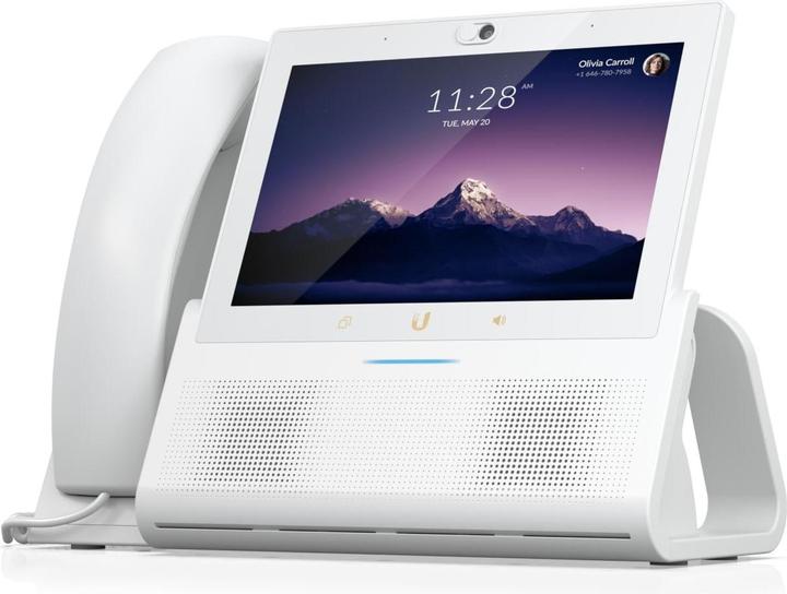 Immagine prodotto Ubiquiti UniFi Phone Touch Max, Smartphone VoIP da tavolo, bianco