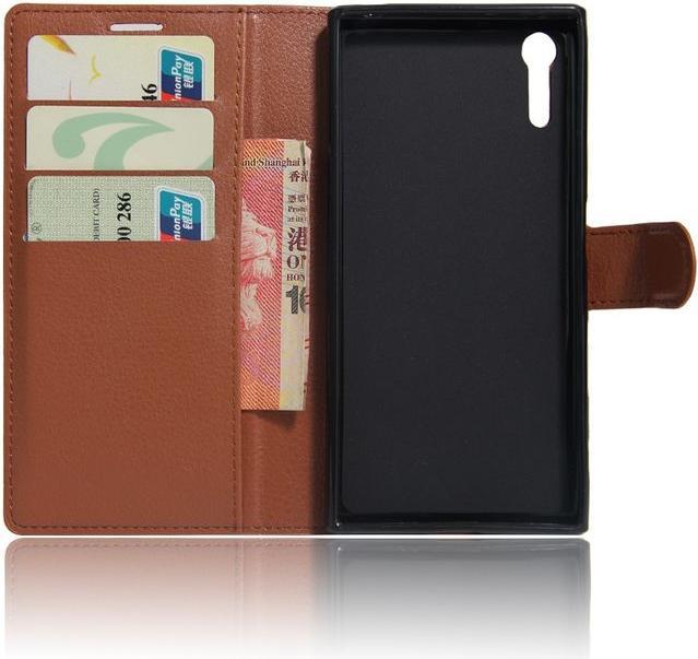 Image du produit MU Classic Housse en cuir avec texture litchi (Sony Xperia XZs)